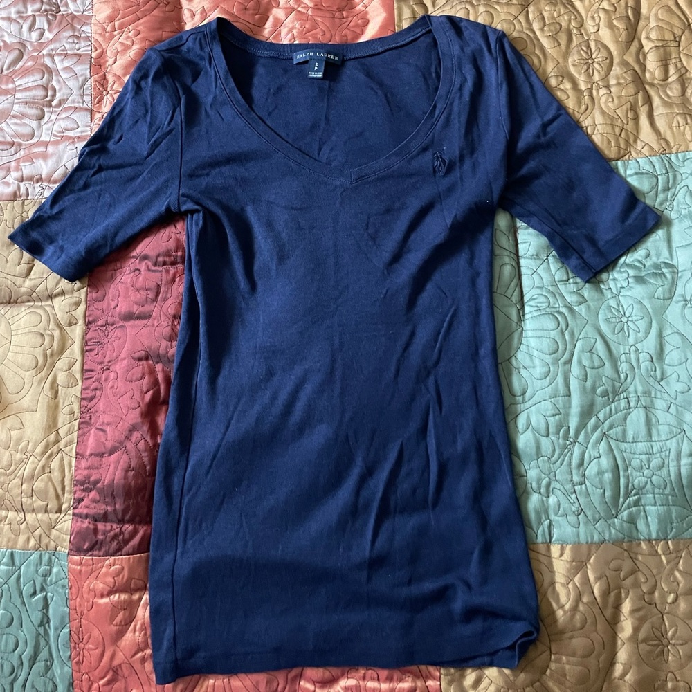 Ralph Lauren Navy Top